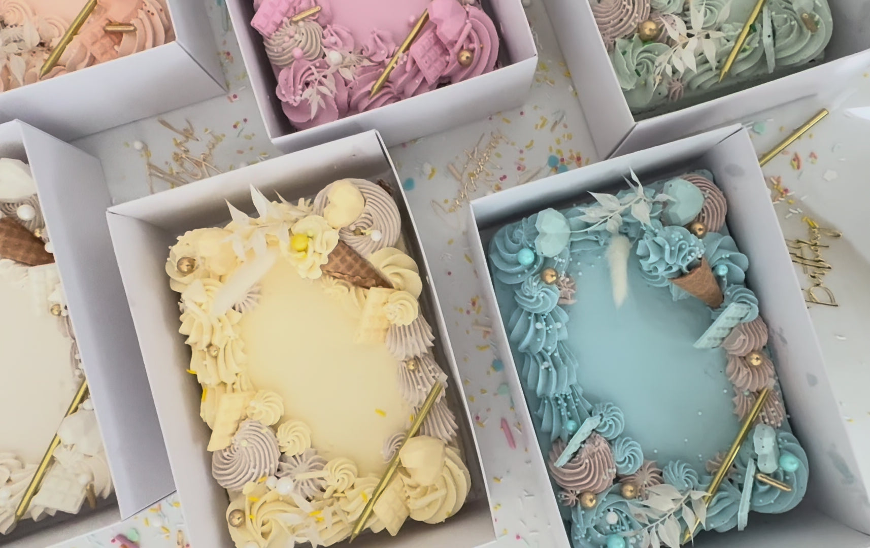 Load video: Cake LA Colorful Cakes